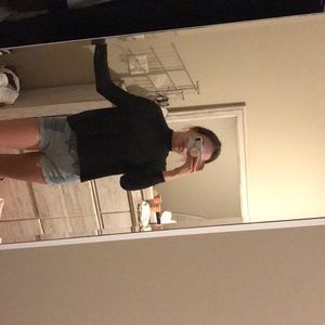 Short turtleneck long sleeve